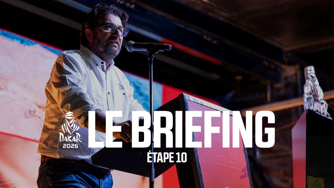 Étape 10 - Le briefing de David Castera