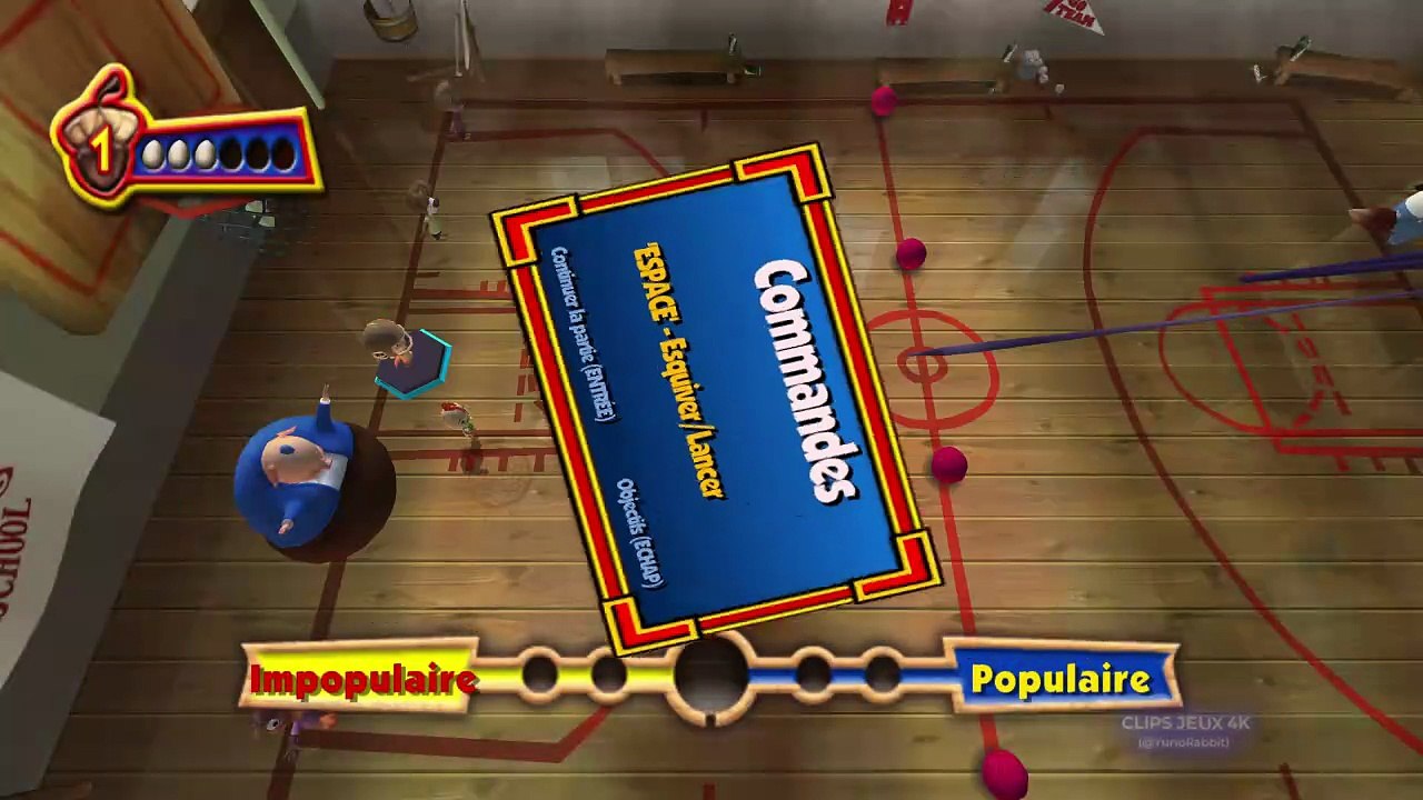 Chicken Little - Chapitre 2 - Ballon Prisonnier Gameplay FR 1