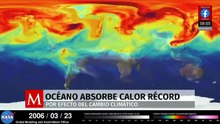 Océano absorbe calor récord por efecto del cambio climático
