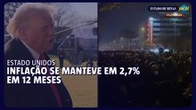 Inflação nos EUA se manteve em 2,7% em 12 meses em dezembro