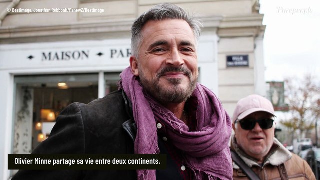 Loin de Paris , mais pas trop ! Olivier Minne installé dans un deux-pièces en banlieue parisienne, lorsqu'il n'est pas sous le soleil californien