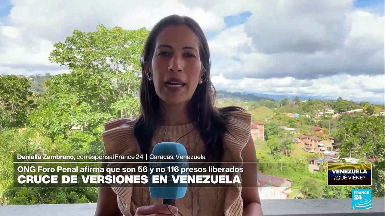 Informe desde Caracas: ONG Foro Penal contabiliza en 57 las excarcelaciones de los denominados presos políticos en Venezuela
