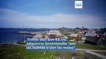 Groenlandia afirma que seguiría vinculada a Dinamarca ante una hipotética elección con Estados Unidos