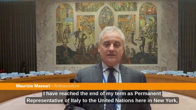 Onu, fine mandato per Massari Un periodo ricco di soddisfazioni e risultati
