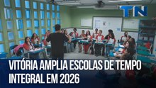 Vitória amplia escolas de tempo integral em 2026