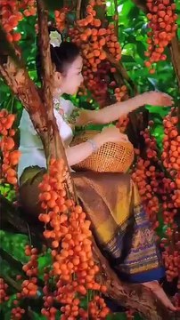 Enjoying Beautiful Nature With Juicy Fresh Fruits 🍇🌿🍊🍎🥭🍏#shorts #nature #satisfying #fruit