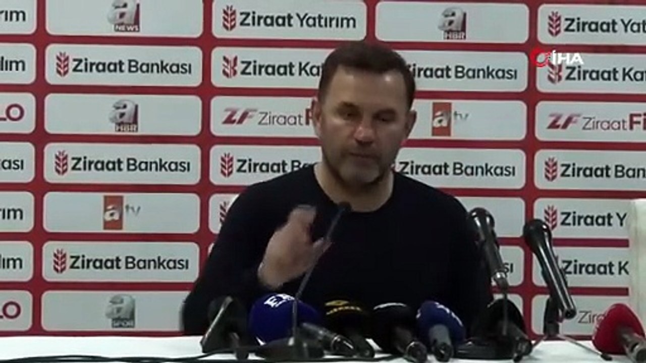 Okan Buruk: "Maçı kazanmak için son ana kadar çaba gösterdik"