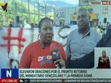Comunas del estado Miranda elevan oraciones para el retorno del Presidente Maduro y su esposa