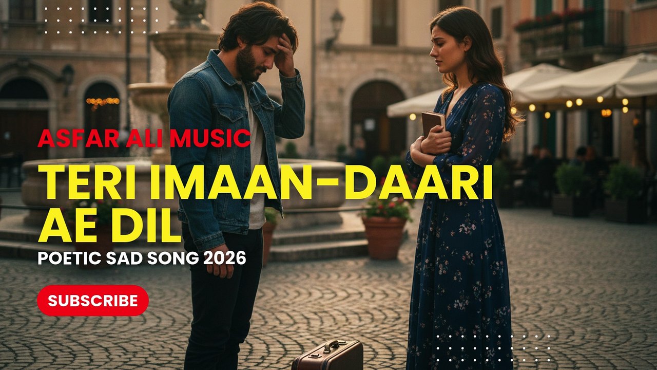 Teri Imaan-Daari, Ae Dil – Asfar Ali Music  Poetic Sad Song 2026