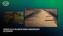 Cresce 73,4% volume de grãos armazenados na CEAGESP