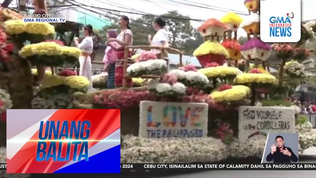 Baguio City LGU, puspusan ang paghahanda para sa 30th Panagbenga Festival; premyo sa large float category, iniakyat sa P1M | Unang Balita