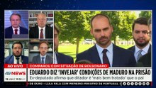 Eduardo critica prisão de Bolsonaro e cita tratamento a Maduro