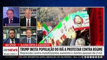Trump convoca população do Irã a reagir contra o regime