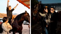 Ángela Aguilar regala un caballo a Christian Nodal por su cumpleaños tras escandalo de infidelidad