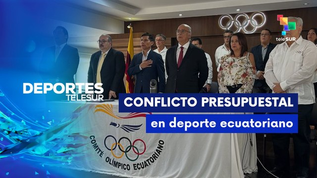 Comité Olímpico Ecuatoriano enfrenta una disputa con el ministerio del deporte DEPORTES TELESUR 13-01-2026