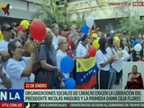 Movimientos sociales de Caracas levantan su voz por la liberación del Presidente Maduro y Cilia Flores