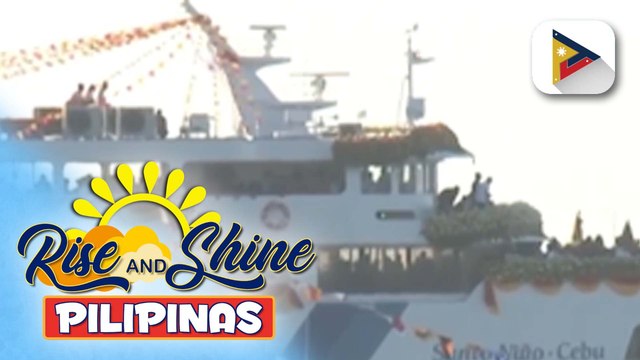 Mga awtoridad, todo ang paghahanda sa inaabangang fluvial procession ng Fiesta Senyor sa Cebu; 250 sea vessels, naka-rehistrong sumama | ulat ni Jessee Atienza ng PTV Cebu