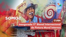 Inaugurada 17ª Bienal Internacional de Pintura Mural Internos SOMOS 13-01-2026
