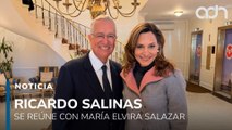 Tras denunciar persecución política, Ricardo Salinas se reúne con la congresista María E. Salazar