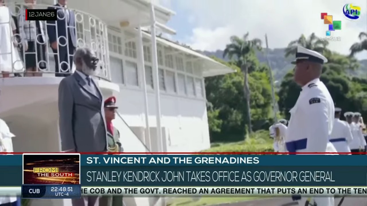 St. Vincent and the Grenadines | Stanley Kendrick John takes office as Governor General