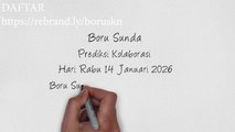 Kode Syair Boru Sunda Hari Rabu 14 Januari 2026 #PakTuntung