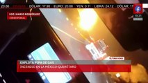 ÚLTIMA HORA: Explota pipa de gas LP en la autopista México-Querétaro