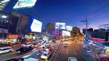 Footbridge on P. Campa Street in Manila City in the Philippines