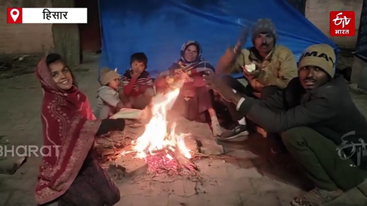 मकर संक्रांति पर हरियाणा में शीतलहर का कहर, धुं...