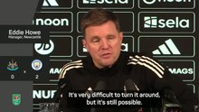 Newcastle will need 'magical moments' to overcome two-goal deficit - Howe