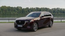 2026 Mazda CX-80 Design Preview in Artisan Red