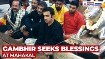 Ujjain: Gautam Gambhir Attends Bhasma Aarti at Mahakaleshwar Temple