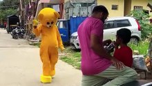Yellow Teddy Bear Prank Gone Wrong! 😂"