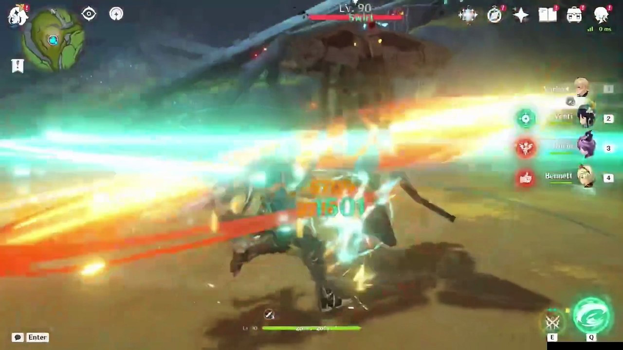 【原神】ファルカのモーション
