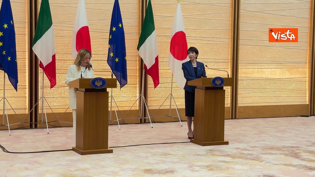 Meloni: Con Sanae prime due donne premier dei propri Paesi, rafforzare cooperazione