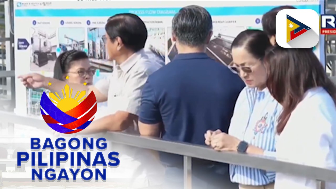 PBBM, pinangunahan ang inagurasyon ng Aglipay Sewage Treatment Plant sa Mandaluyong City