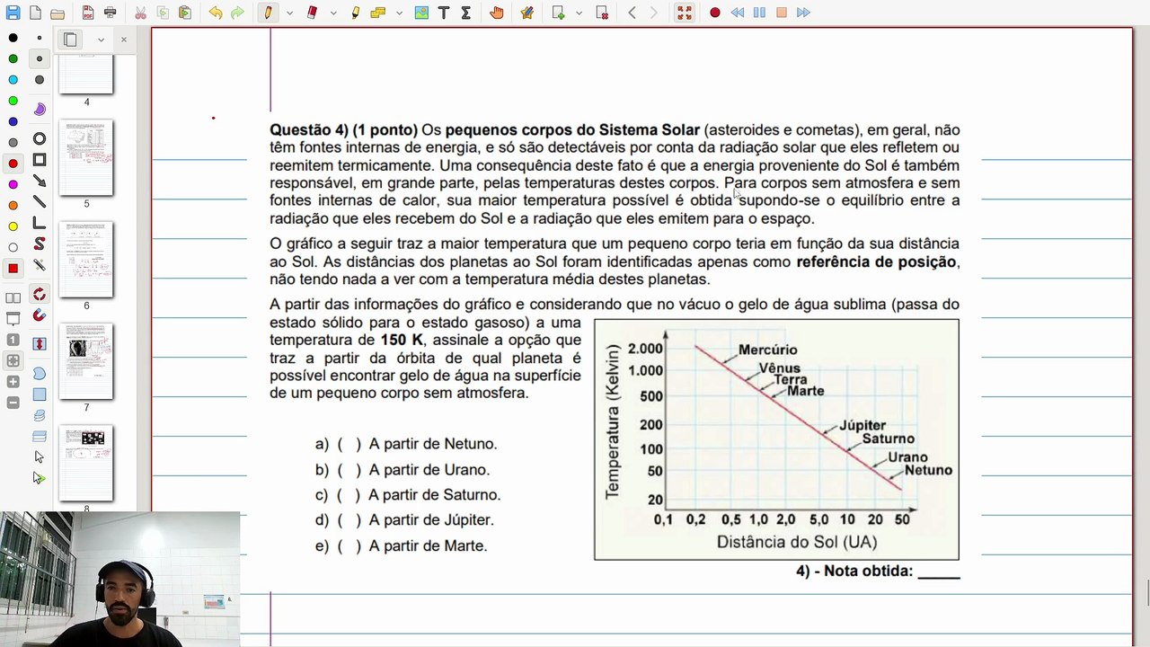 RESOLUÇÃO OBA 2024 - QUESTÃO 4 -  PROVA NÍVEL 4