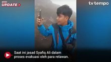 Syafiq Pendaki Gunung Slamet Ditemukan Meninggal