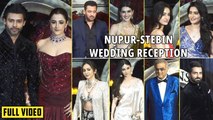 UNCUT Nupur Sanon-Stebin Ben Star-Studded Reception Night: Salman Khan, Kriti Sanon, Farah Khan & Many Others