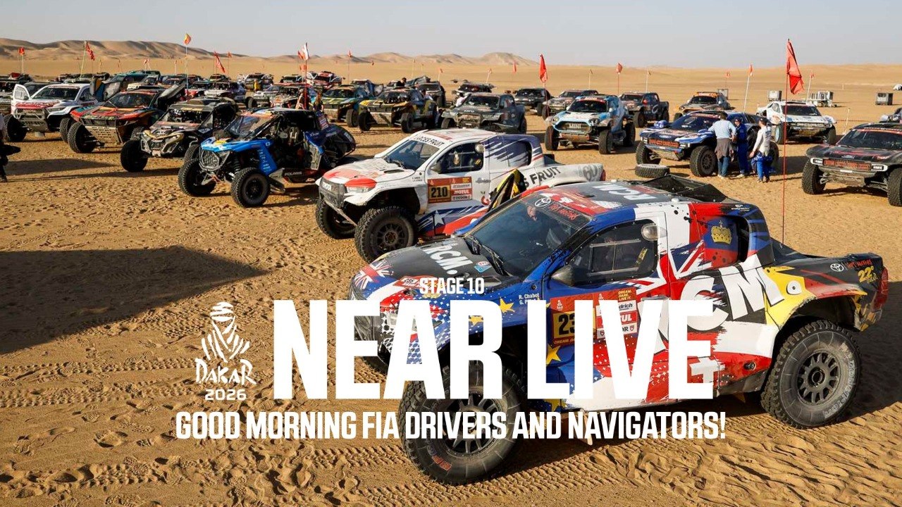 Good morning FIA drivers and navigators!