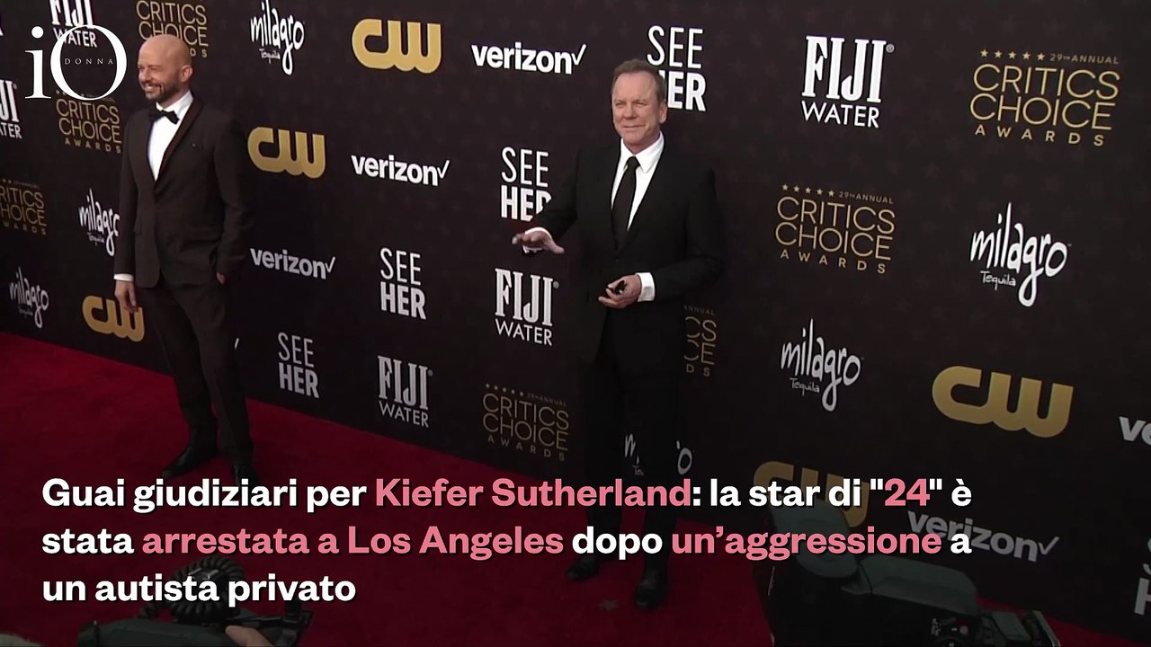 Kiefer Sutherland arrestato a Los Angeles: dai successi sul set ai nuovi guai giudiziari
