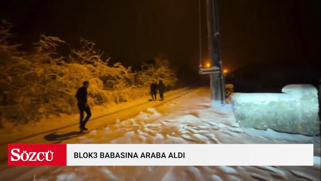 BLOK3 mahlaslı rapçi Hakan Aydın babasına araç aldı
