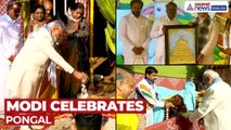PM Modi Joins Pongal Celebrations at L Murugan’s Delhi Residence