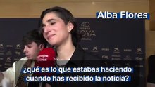 Alba Flores explica cómo fue el momento en el que se enteró de la nominación a los Goya por el documental a su padre, 'Flores para Antonio'