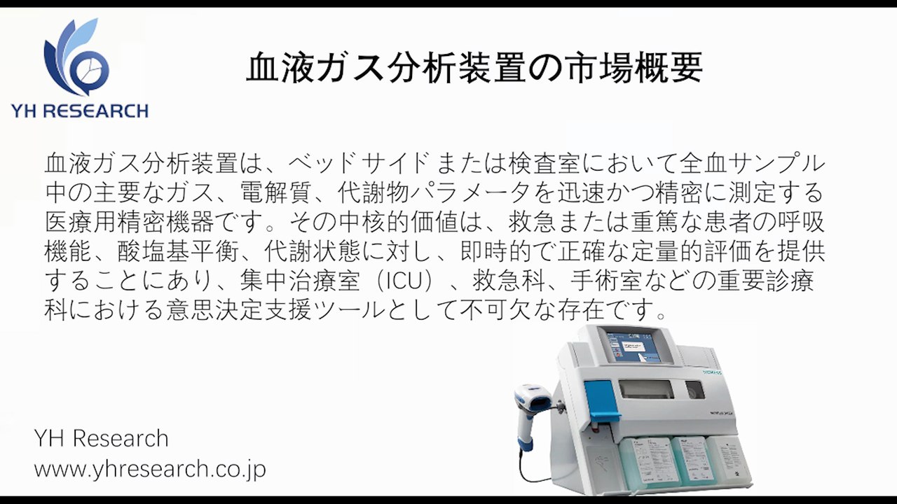 グローバル血液ガス分析装置のトップ会社の市場シェアおよびランキング 2025