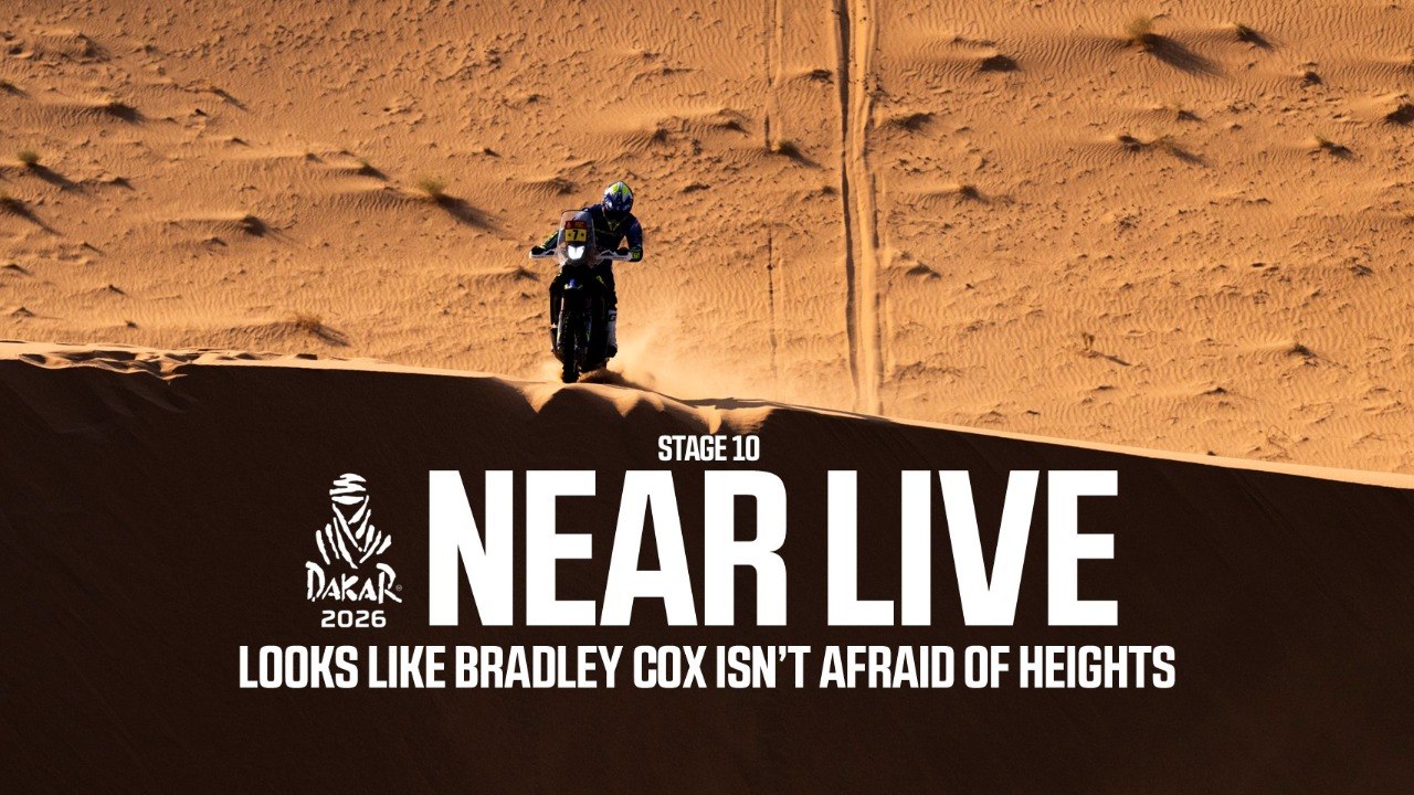 Looks like Bradley Cox isn't afraid of heights
