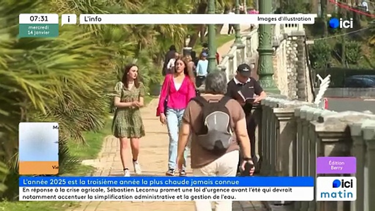 14/01/2026 - ici matin par ici Berry en vidéo