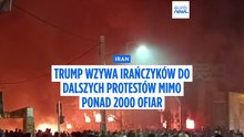 Trump wzywa Irańczyków do dalszych protestów, liczba ofiar przekroczyła 2 tys.