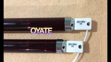 960mm 220v 1500w SK15 Ruby Infrared infrared heat lamp for Semi-automatic bottle blowing machine