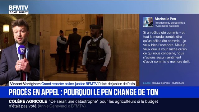 Procès en appel du RN: la nouvelle stratégie de défense de Marine Le Pen