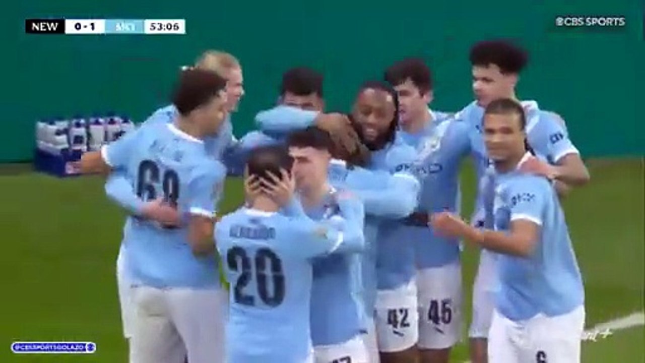 Newcastle United 0-2 Manchester City England League Cup Match Highlights & Goals